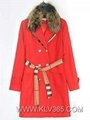 Designer Women Fashion Coat Winter Wool MInk Fur Coat From China Wholesale
