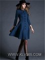 Women Fashion Style Winter Wool Cotton Coat Dress China Online Wholesale