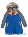 Hot Sale Women Winter  Down coat with Mink Fur Hood
