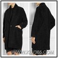European Style Women Fashion Winter Wool Wrap Coat Wholesale