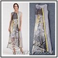 Hot Selling High Quality Ladies Chiffon Silk Elegant Long Party Maxi Dress China