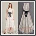 Latest Fashion Dress Design Wholesale Women Long Lace Prom Dress