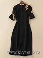 European Fashion Design Elegant Ladies Long Maxi Dress 2