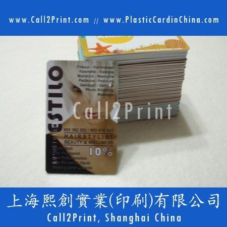 Frosted Plastic Cards Printing in CHINA 3