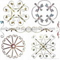 the wrought iron components 2