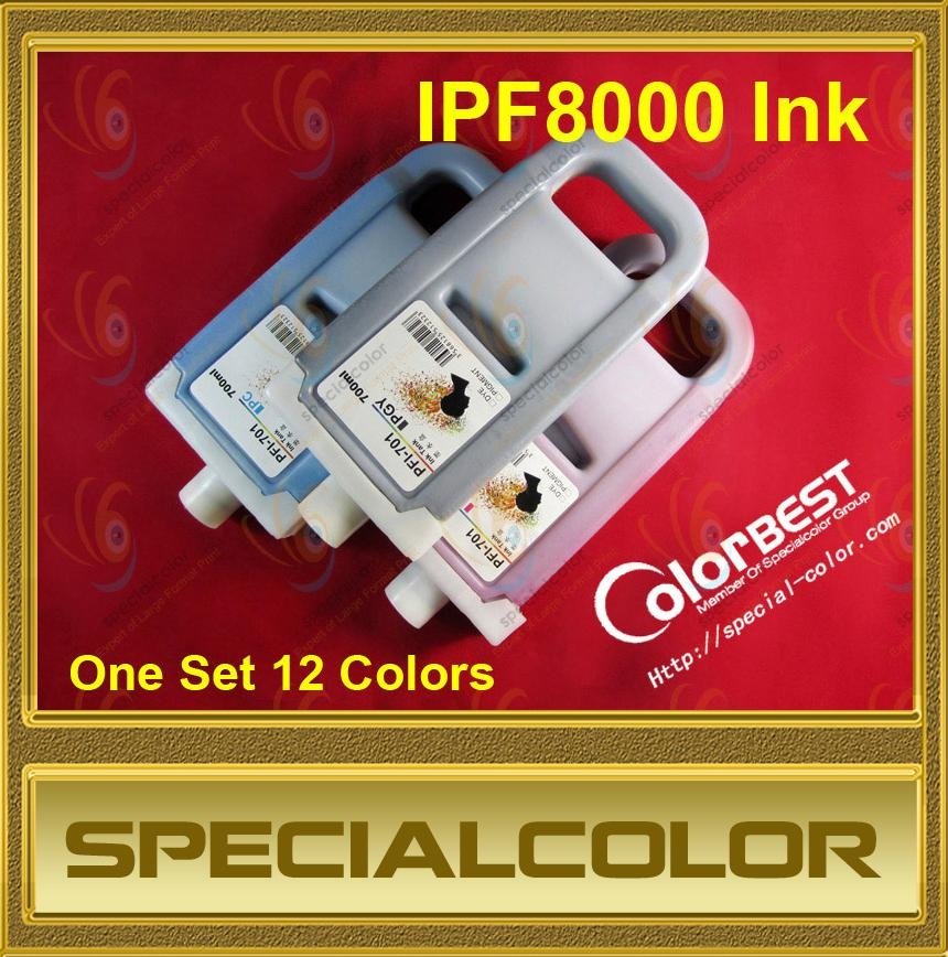 pigment ink&dye ink for Canon IPF8000 Printer 2