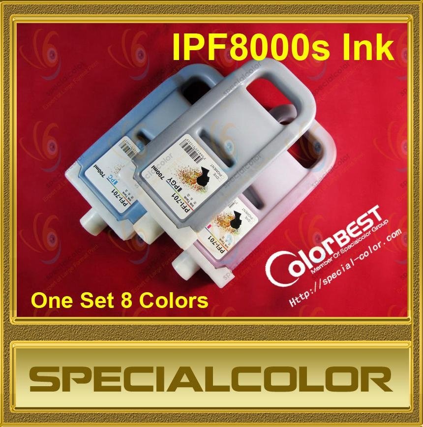 pigment ink&dye ink for Canon IPF8000 Printer 4