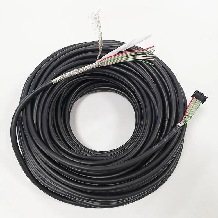 UL20267 Multi-core Round Jacketed Sheathed Shielded Flat Cable 28AWG  4