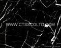 Black Marquina marble tile