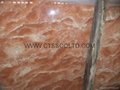 Marble slab and tile (Tea Rose marble)