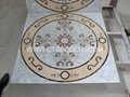 Marble medallion marble pattern marble mosaic marble floor water-jet medallion