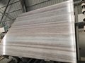 Crystal wood vein marble slabs