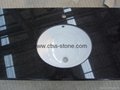 Absolute black granite vanity top 61"x22"x2cm 