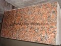 Maple Red G562 granite tiles 