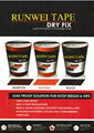 Roofing tape dry fix leak proof solution for roof ridges & hips