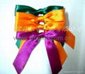 2014 new design Plaid ribbon bows 5