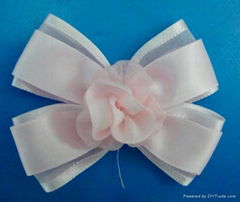 2014 new design corsage flower ribbon