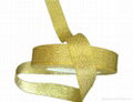 Gold and silver metallic ribbon 2