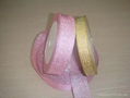 Gold and silver metallic ribbon 3