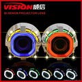 Wholesale China Hid projector lens CCFL square halo rings car headlight 1