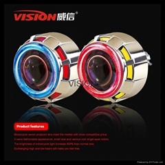 35W motorcycle projector headlight hid projector lens moto light