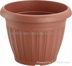 plastic flower pot