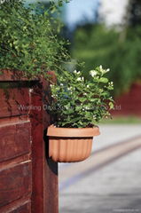 plastic flower pot