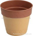 plastic flower pot