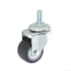 23 Series 3823 High Elastic TPR Caster (Swivel Threaded Stem)