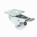 23 Series 2723 Nylon Caster (Plate with Brake) 3