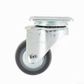 23 Series 3823 High Elastic TPR Caster (Swivel Plate)