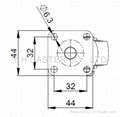 23 Series 3823 High Elastic TPR Caster (Swivel Plate) 5