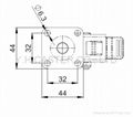 23 Series 3823 High Elastic TPR Caster (Plate with Brake) 5