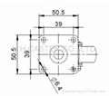 20 Series 278 High Elastic TPR Caster (Swivel Plate) 5