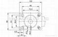 48 Series 3x2 Dual PU Wheel Machine Caster