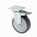 23 Series 7522 High Elastic TPR Caster (Plate w/o Brake)