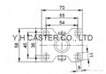 2.5" NL Stainless Steel Caster Rigid