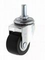 3823 High Temperature Caster (swivel threaded stem)