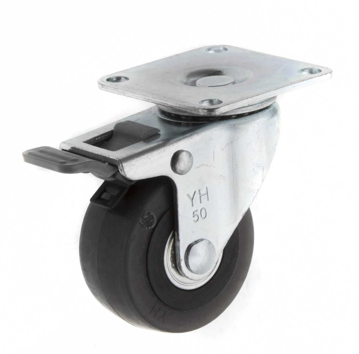 5023 ESD Caster (plate with total brake)