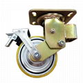 6x2/8x2 PU Shock Absorbing Caster