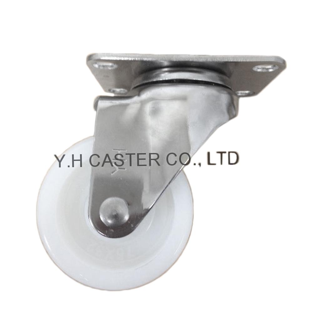 314 NL Stainless Steel Caster (Swivel Plate)