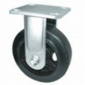 4"/5"/6"/8" Hard Rubber Caster (Swivel Plate) 4