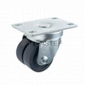 48 Series 2x2 Dual Nylon Wheel Machine Caster 1