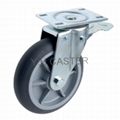 51 Series 5/6/8" High Elastic TPR Caster