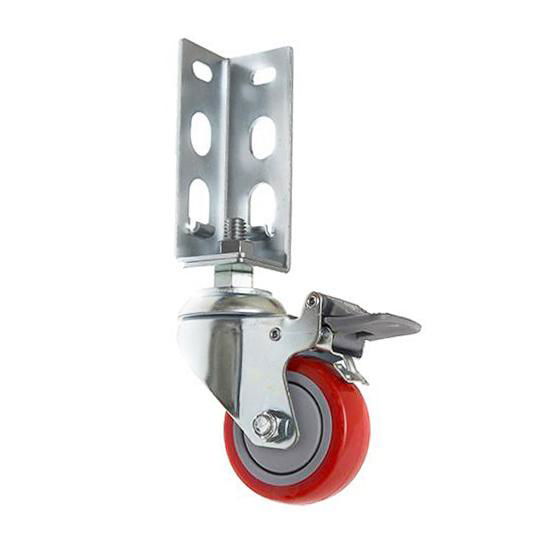 Angle Type Caster - with Brake