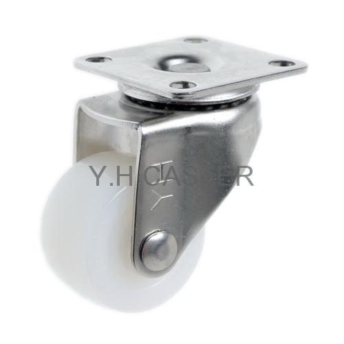 3822 Nylon Stainless Steel Caster (Swivel Plate)