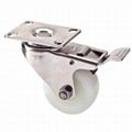 S25 Series 2.5" Nylon Stainless Steel Caster