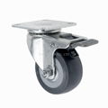 23 Series 5023 High Elastic TPR Caster (Plate w/o Brake)