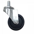 3x1 PP Caster Swivel Threaded Stem (4/8)