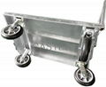 Ammonium Tube Hand Truck Trolley 60cm x 90cm Non-Folding